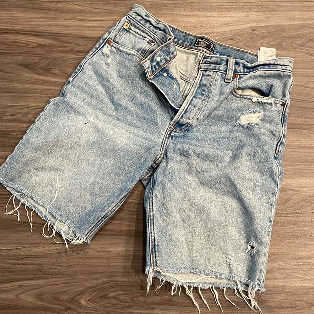 Abercrombie & Fitch High Rise Shorts